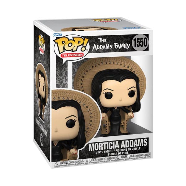 Funko pop deluxe the addams family morticia addams in chair