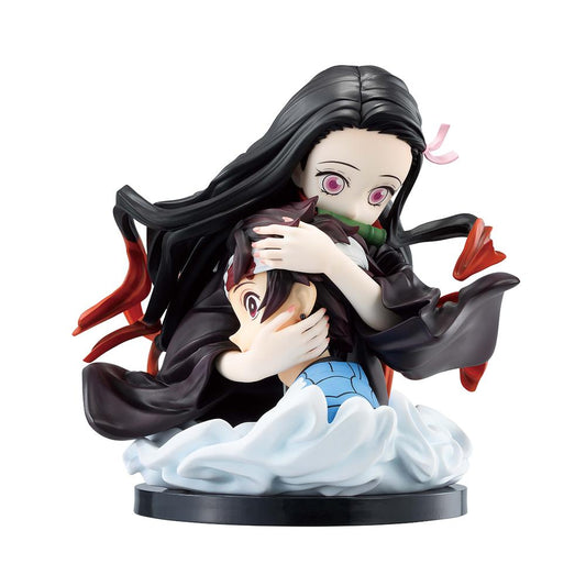 FIGURA ICHBANSHO DEMON SLAYER KIMETSU NO YAIBA TANJIRO & NEZUKO KAMADO ARTSCALE MEMORIA (LOCUS) - Z POP Toys