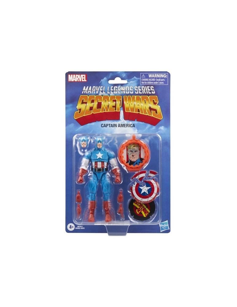 Figura hasbro marvel legends series secret wars capitán américa