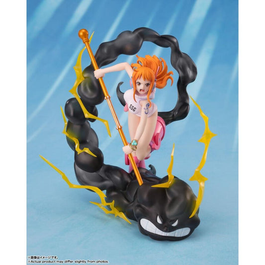 FIGURA TAMASHII NATIONS FIGUARTS ZERO ONE PIECE NAMI LIGHTNING BLAST VER. EXTRA BATTLE 17CM