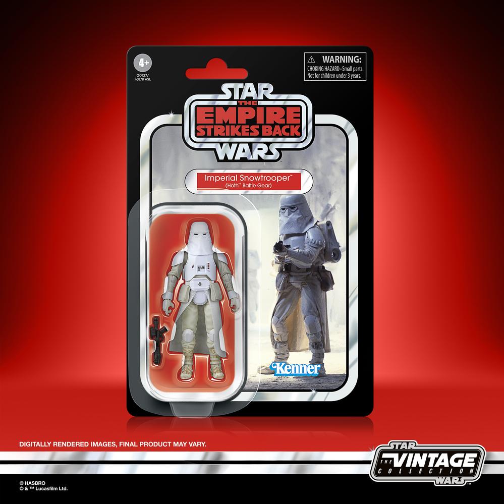 FIGURA HASBRO STAR WARS THE EMPIRE STRIKES BACK IMPERIAL SNOWTROOPER HOLTH BATTLE GEAR