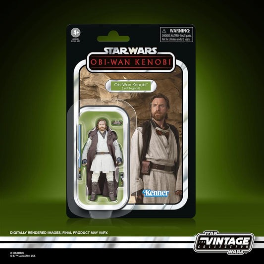 FIGURA HASBRO STAR WARS THE VINTAGE COLLECTION OBI - WAN KENOBI (JEDI LEGEND)
