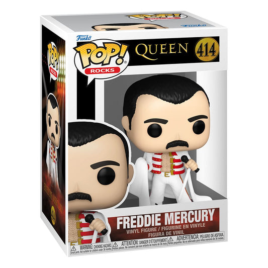 Funko pop estrellas de la música freddie mercury con capa