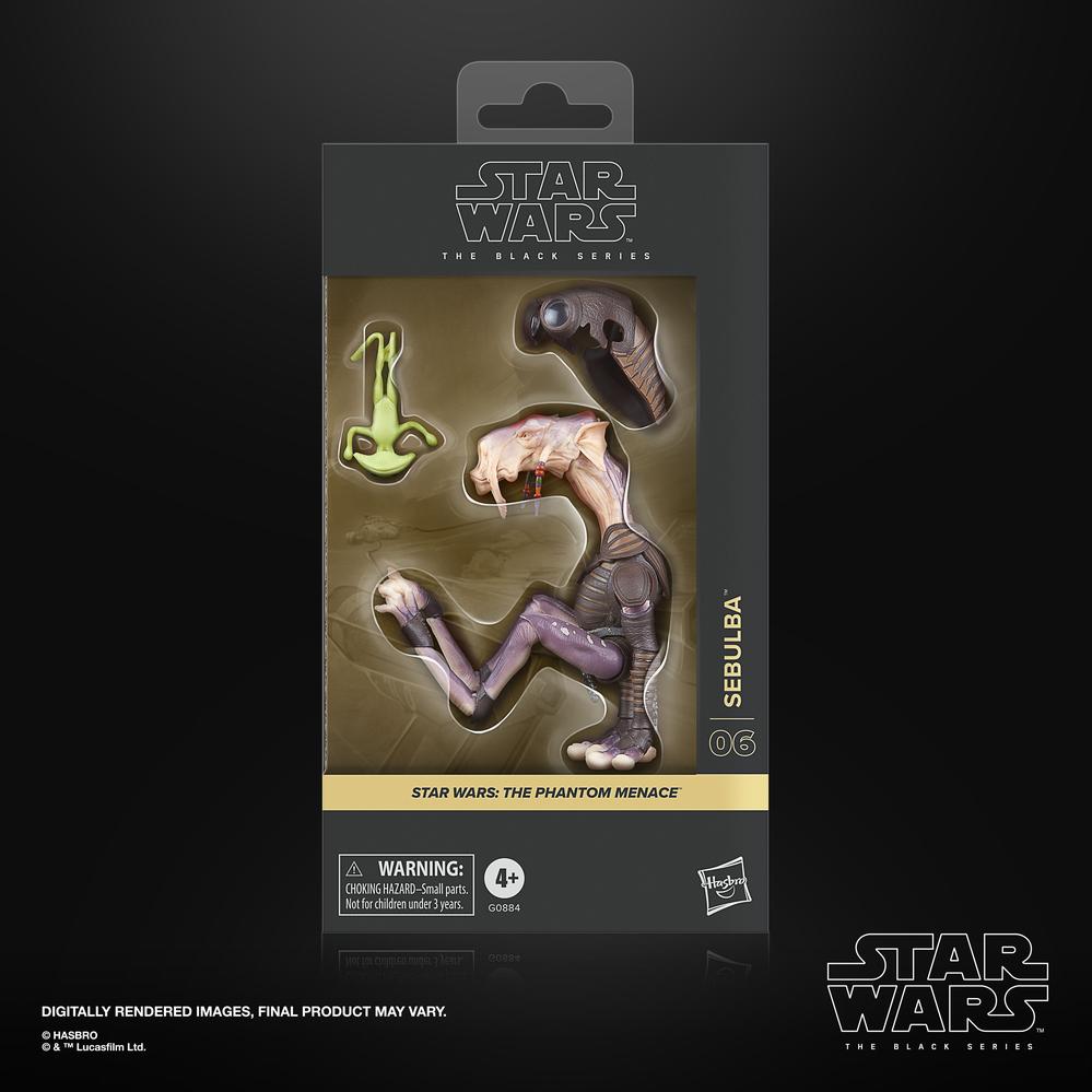 FIGURA HASBRO STAR WARS THE BLACK SERIES THE PHANTOM MENACE SEBULBA