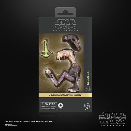 FIGURA HASBRO STAR WARS THE BLACK SERIES THE PHANTOM MENACE SEBULBA