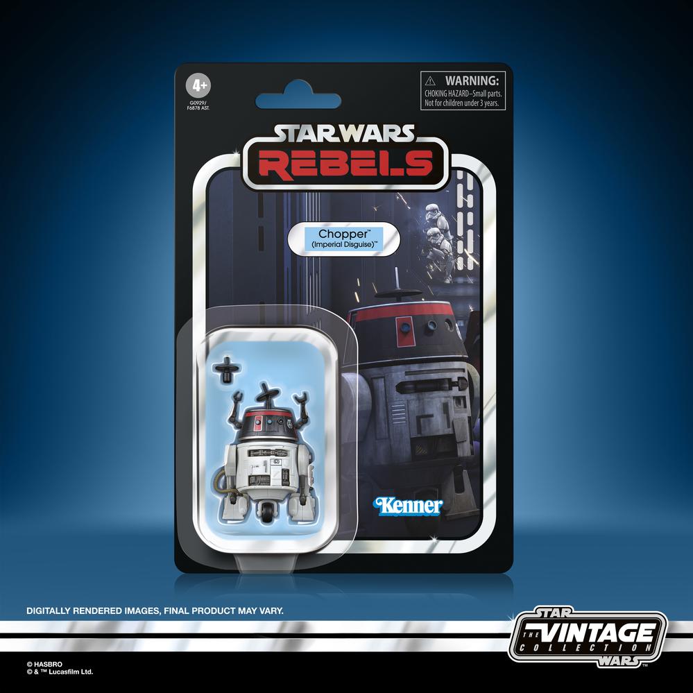 FIGURA HASBRO STAR WARS REBELS CHOPPER IMPERIAL DISGUISE