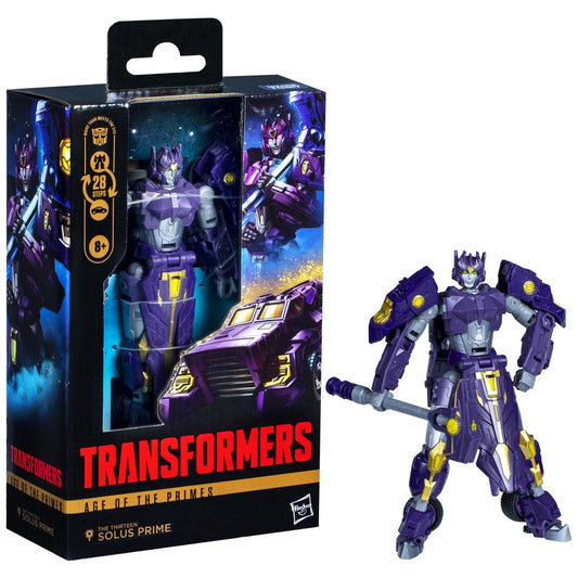 FIGURA HASBRO TRANSFORMERS AGE OF THE PRIMES THE THIRTEEN SOLUS PRIME