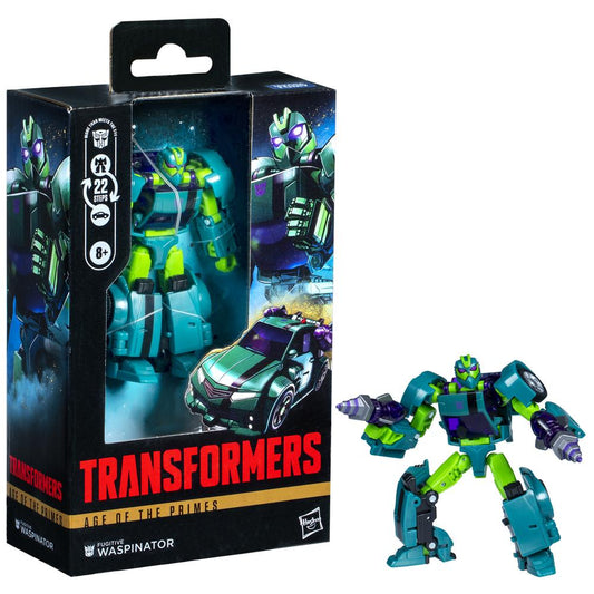 FIGURA HASBRO TRANSFORMERS AGE OF THE PRIMES FUGITIVE WASPINATOR