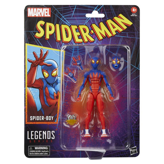 FIGURA HASBRO MARVEL LEGENDS SERIES SPIDER - MAN SPIDER - BOY
