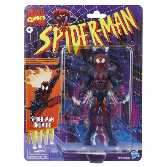 FIGURA HASBRO MARVEL COMICS SPIDER - MAN UNLIMITED
