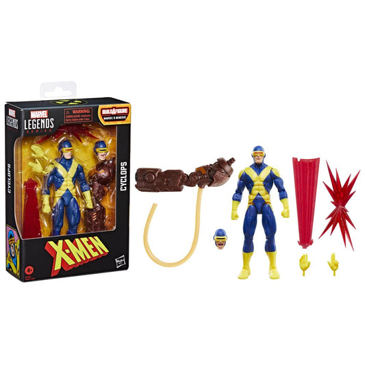 FIGURA HASBRO MARVEL LEGENDS SERIES BUILD A FIGURE MARVELS NEMESIS X - MEN CYCLOPS