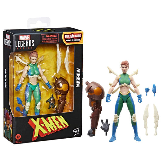 FIGURA HASBRO MARVEL LEGENDS SERIES BUILD A FIGURE MARVELS NEMESIS X - MEN MARROW