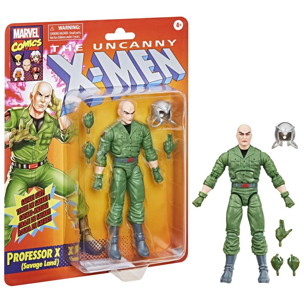 FIGURA HASBRO MARVEL LEGEND SERIES X - MEN PROFFESOR X SAVAGE LAND