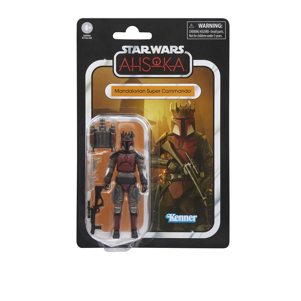 FIGURA HASBRO STAR WARS THE VINTAGE COLLECTION MANDALORIAN SUPER COMMANDO 9.5CM