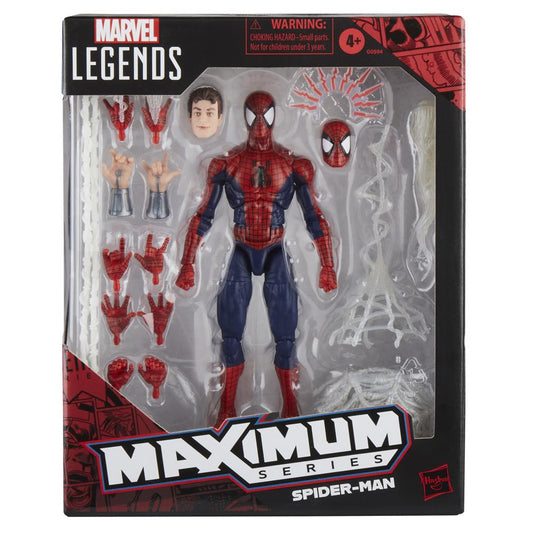 FIGURA HASBRO MARVEL LEGENDS MAXIMUM SERIES SPIDER - MAN - Z POP Toys