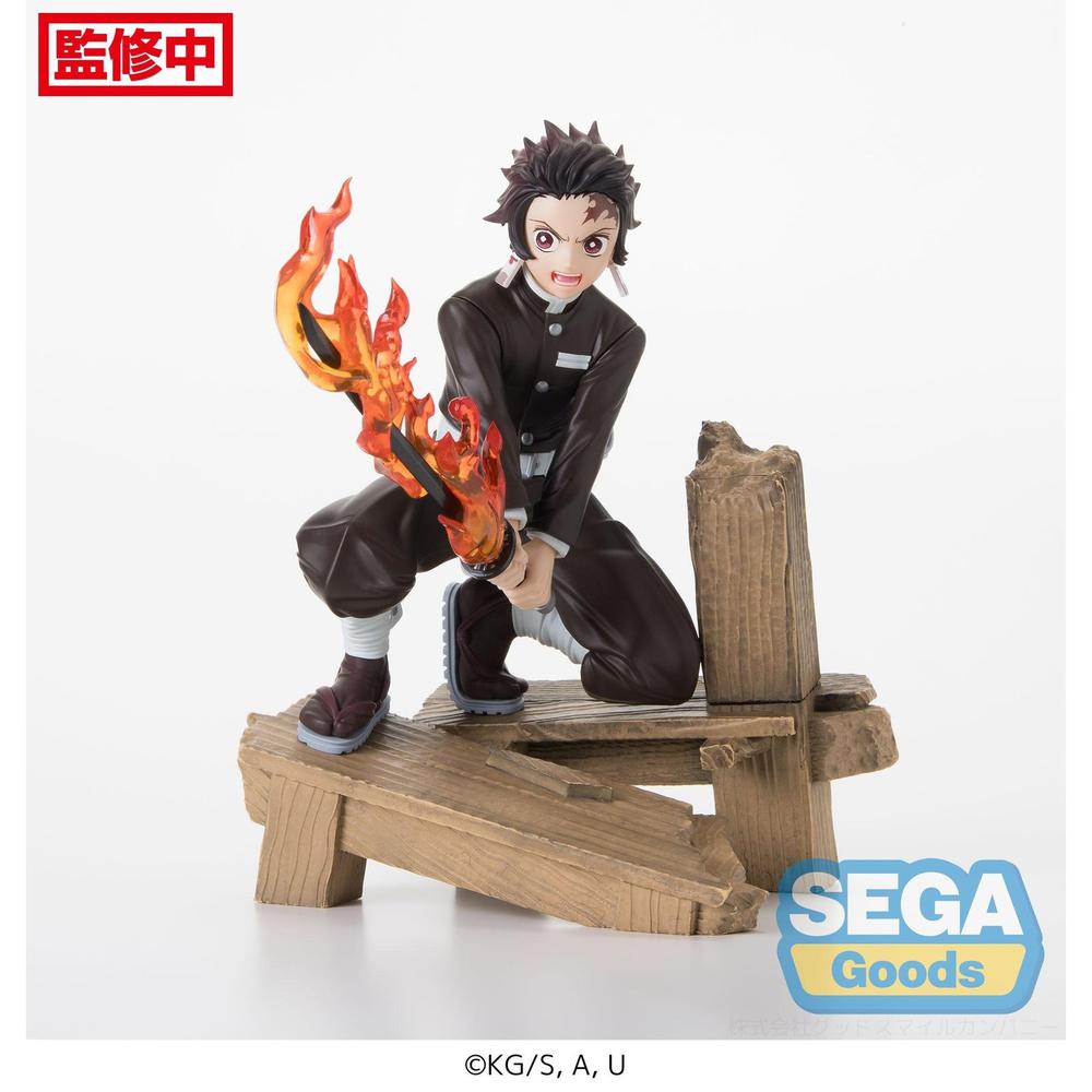 FIGURA SEGA DEMON SLAYER KIMETSU NO YAIBA TANJIRO KAMADO SWORDSMITH VILLAGE ARC 12 CM - Z POP Toys