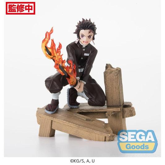 FIGURA SEGA DEMON SLAYER KIMETSU NO YAIBA TANJIRO KAMADO SWORDSMITH VILLAGE ARC 12 CM - Z POP Toys