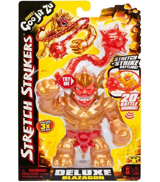 GOO JIT ZU STRETCH STRIKERS DELUXE PACK -  BLAZGON - Z POP Toys