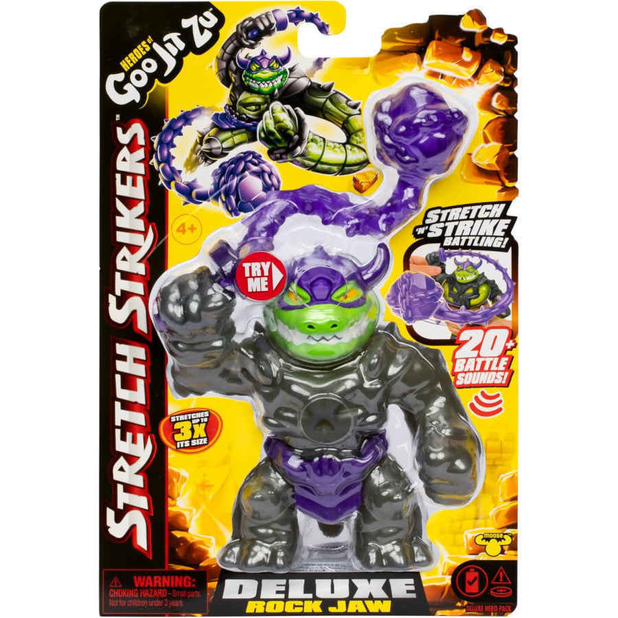 GOO JIT ZU STRETCH STRIKERS DELUXE PACK ROCK JAW - Z POP Toys