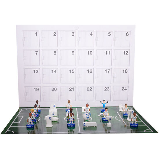 CALENDARIO DE ADVIENTO MINIX SUPER PACK REAL MADRID