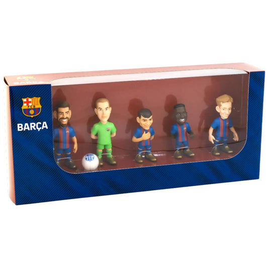 PACK 5 FIGURAS MINIX FC BARCELONA