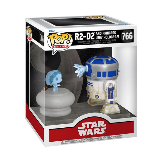 FUNKO POP DELUXE STAR WARS RD - D2 W -  PRINCESS LEIA