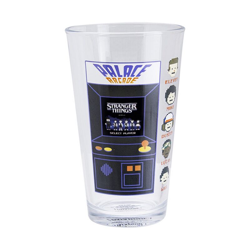 VASO TÉRMICO DE CRISTAL PALADONE STRANGER THINGS ARCADE - Z POP Toys
