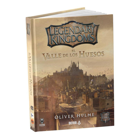 LIBRO -  JUEGO LEGENDARY KINGDOMS 1: EL VALLE DE LOS HUESOS