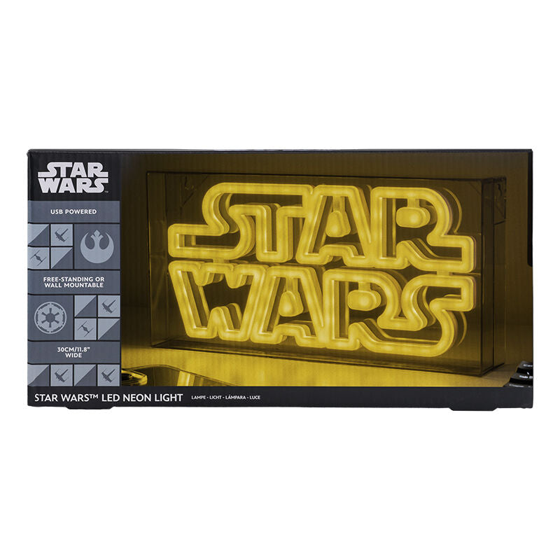 LÁMPARA PALADONE STAR WARS LOGO LED NEON LIGHT - Z POP Toys