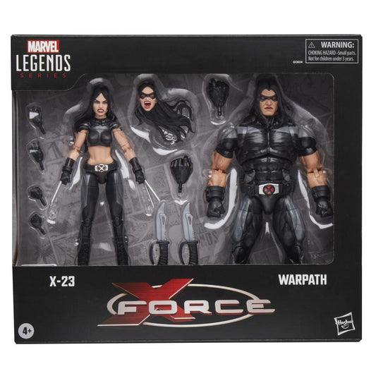 FIGURA HASBRO MARVEL LEGENDS SERIES X FOCE X - 23 & WARPATH