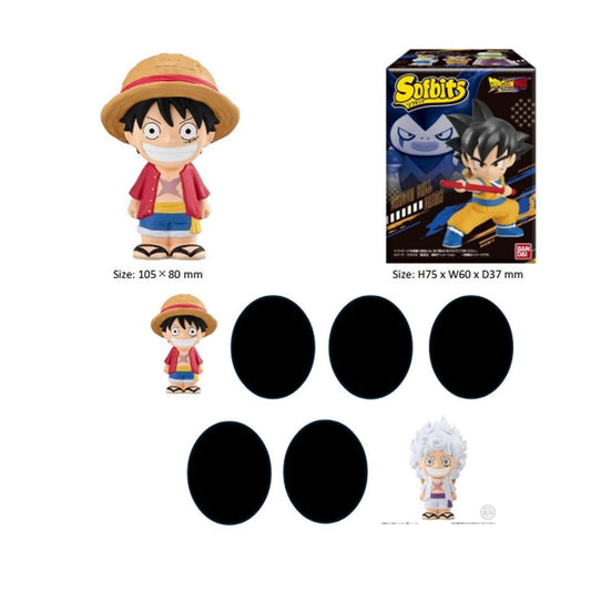 SOFBITS ONE PIECE 1 UNIDAD ALEATORIA
