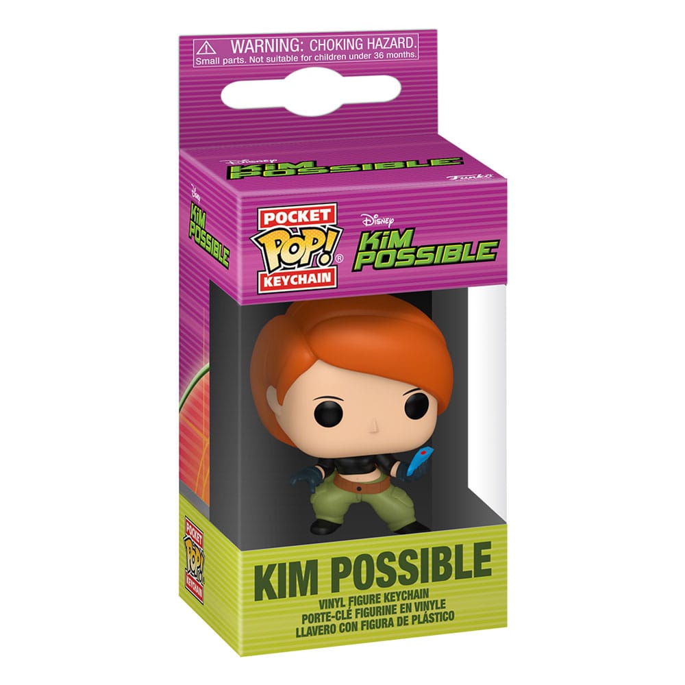 FUNKO POP KEYCHAIN KIM POSSIBLE -  KIM