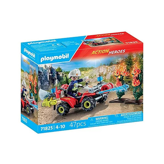 PLAYMOBIL -  QUAD DE BOMBEROS