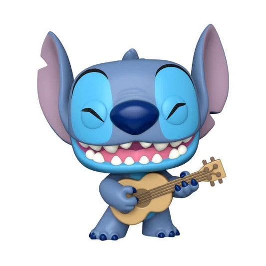 FUNKO POP JUMBO STITCH W -  UKELELE