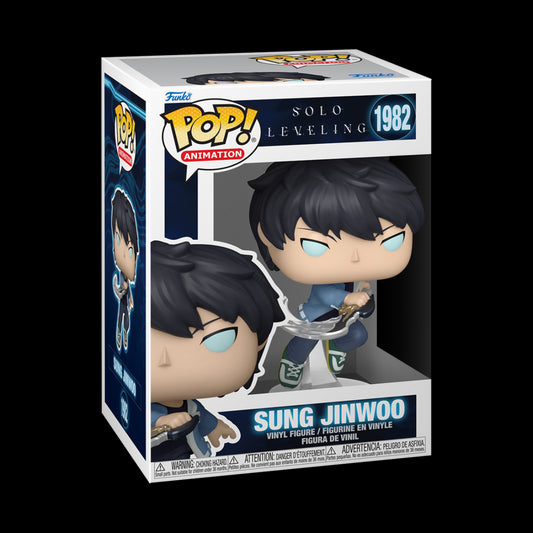 FUNKO POP SOLO LEVELING SUNG JINWOO OPCIÓN CHASE ALEATORIA