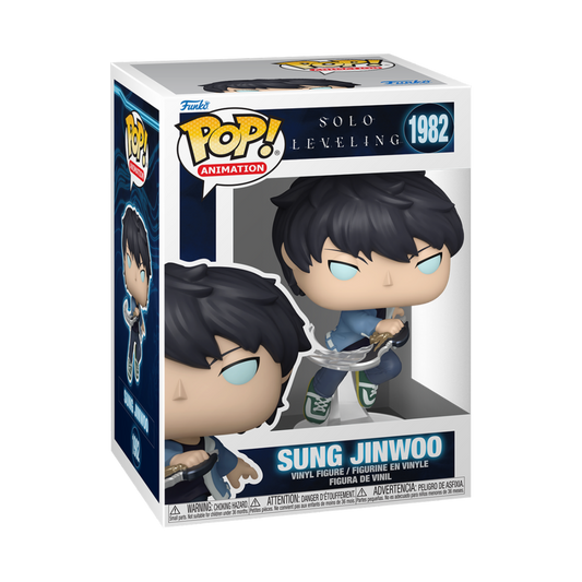 FUNKO POP SOLO LEVELING SUNG JINWOO OPCIÓN CHASE ALEATORIA