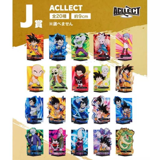 ACRÍLICO ICHIBAN KUJI DRAGON BALL DAIMA PREMIO J 1 UNIDAD ALEATORIA
