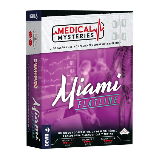 JUEGO DE MESA MEDICAL MYSTERIES MIAMI