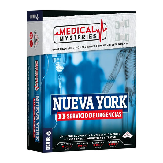 JUEGO DE MESA MEDICAL MYSTERIES NEW YORK