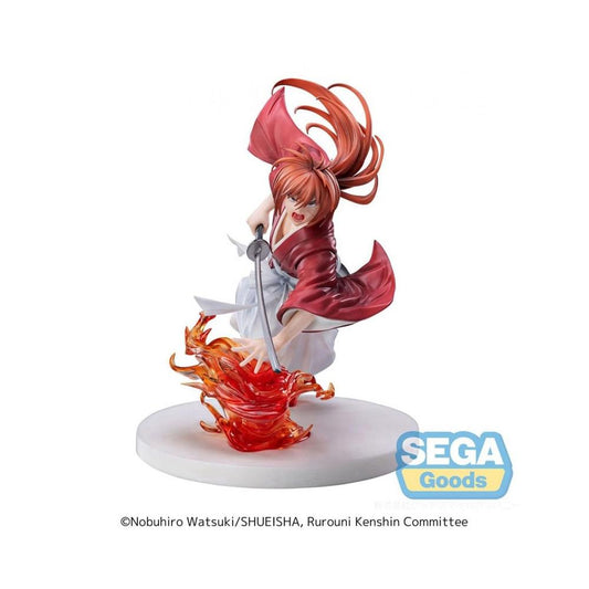 FIGURA SEGA GOODS LUMINASTA RUROUNI KENSHIN KENSHIN HIMURA 15CM