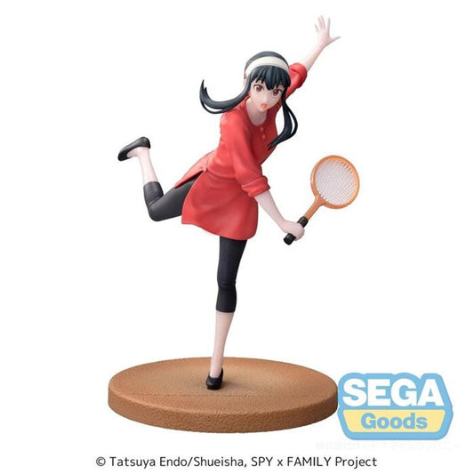FIGURA SEGA GOODS LUMINASTA SPY X FAMILY YOR FORGER TENNIS VER. 17.5CM