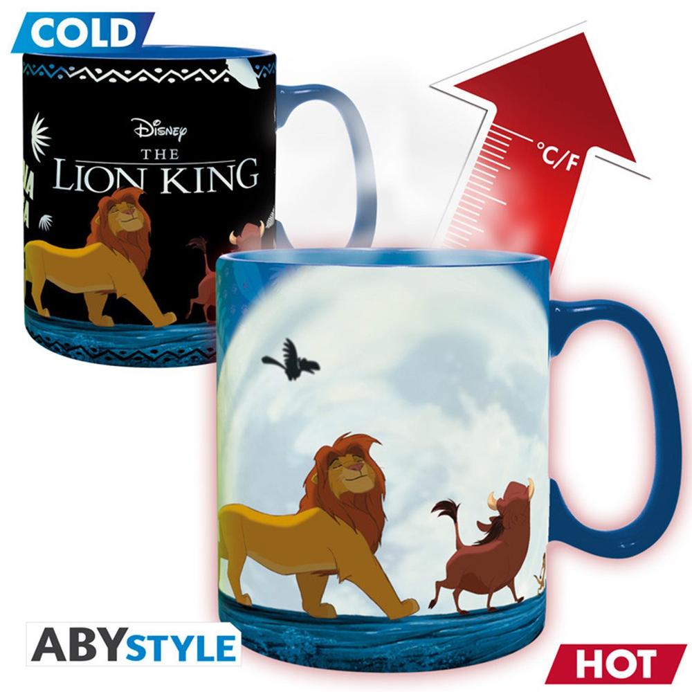 TAZA TERMICA ABYSTYLE DISNEY EL REY LEON 460ML
