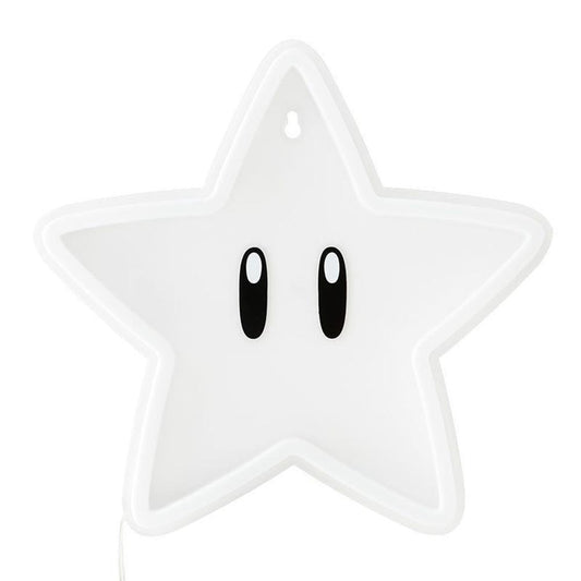 LUZ NEON PARED PALADONE SUPER MARIO BROS SUPER ESTRELLA