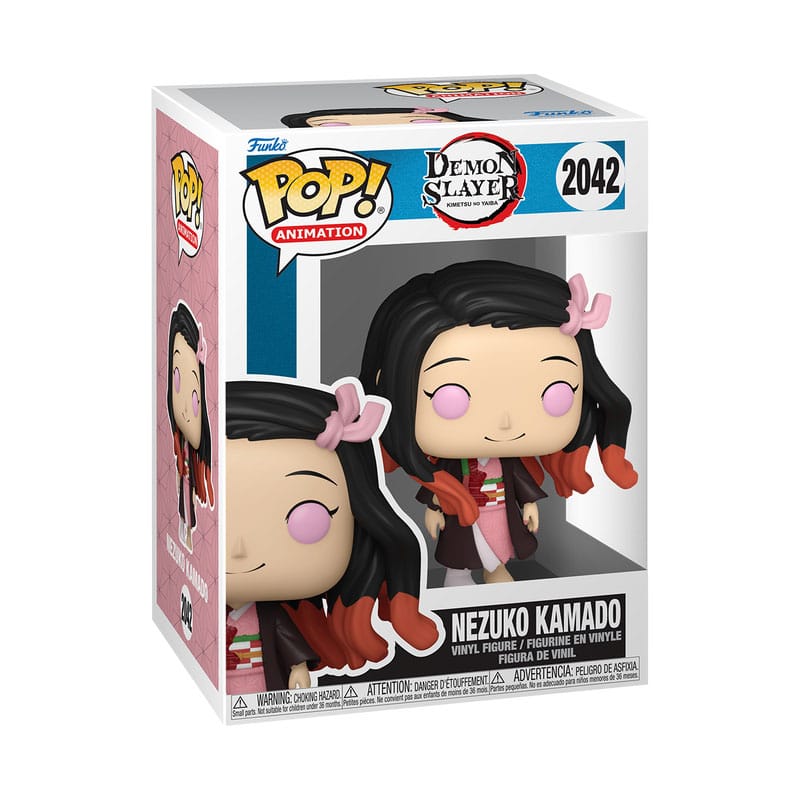 FUNKO POP DEMON SLAYER NEZUKO KAMADO SONRIENDO