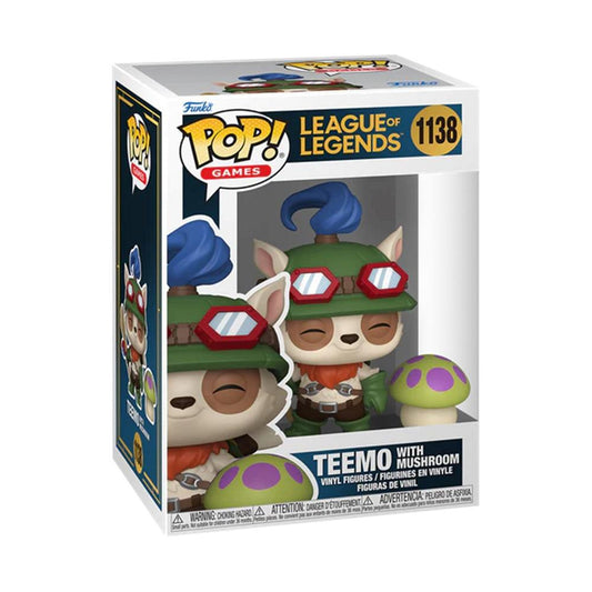 FUNKO POP & BUDDY LEAGUE OF LEGENDS TEEMO CON CHAMPIÑON
