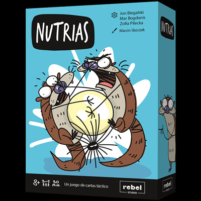 JUEGO DE MESA NUTRIAS