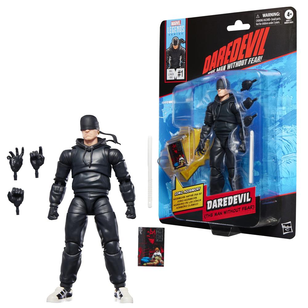 FIGURA HASBRO MARVEL LEGENDS SERIES DAREDEVIL THE MAN WITHOUT FEAR