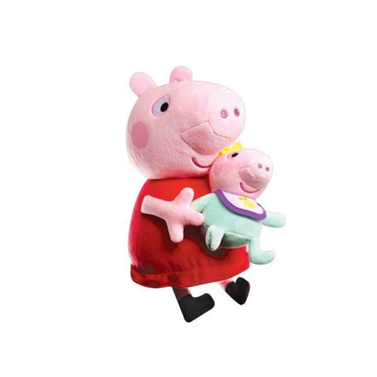PELUCHE PEPPA PIG CON BEBE