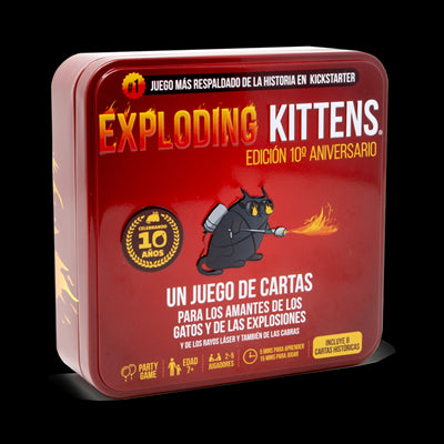 JUEGO DE MESA EXPLODING KITTENS 10 ANIVERSARIO