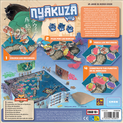 JUEGO DE MESA NYAKUZA